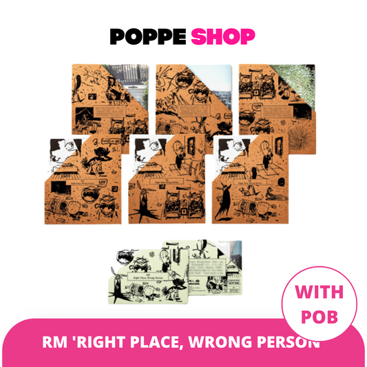 [PRE ORDER] BTS RM 'RIGHT PLACE, WRONG PERSON'