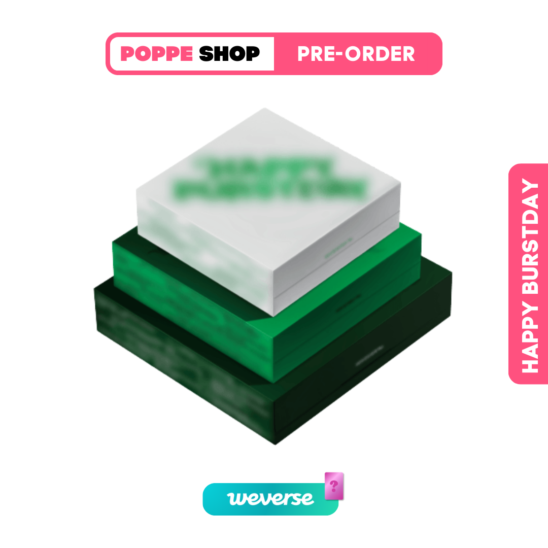PRE ORDER POPPE SHOP SEVENTEEN 5TH ALBUM - HAPPY BURST DAY