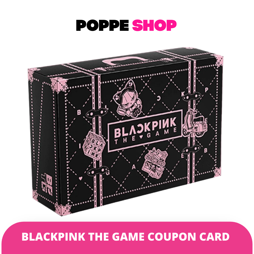 [ONHAND] BLACKPINK THE GAME COUPON CARD (W YG POB)