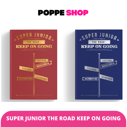 [ONHAND] SUPER JUNIOR THE ROAD KEEP ON GOING