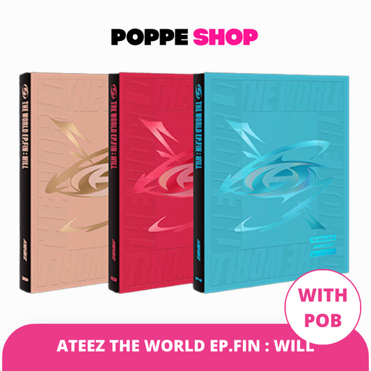 [PRE ORDER] ATEEZ 2ND FULL LENGTH ALBUM - THE WORLD EP.FIN: WILL